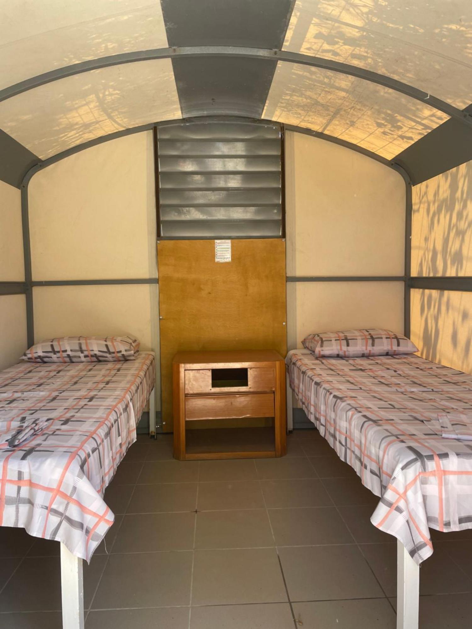 Santorini Camping & Hostel Firá Buitenkant foto